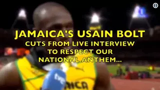 Donald Trump tweets about Usain Bolt