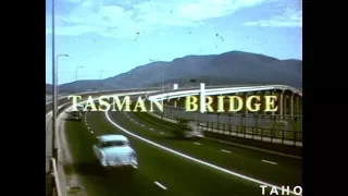 Tasman Bridge Construction (1965)