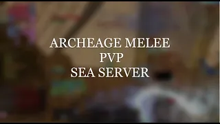 Archeage: Seaserver|2H Melee PVP|Pirate