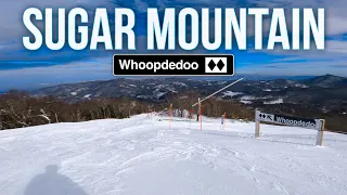 DOUBLE BLACK DIAMOND! | Whoopdedoo | Sugar Mountain Ski Resort