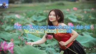 Thov Txhob Yog Kuv Xeem Male Karaoke