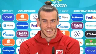 Gareth Bale - Wales v Denmark - Pre-Match Press Conference - Round Of 16 - Euro 2020