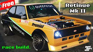 Retinue Mk 2 Drift Build | NEW Podium CAR | FREE | Review & Best Customization | Ford Escort Mk. II