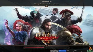 Divinity Original Sin 2  - Speedrun any% Honour difficulty in 45:40min(without loads)