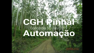 CGH Pinhal - 700 Kw - Concórdia SC - Automação