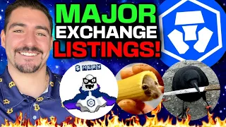 Crypto.com Exchange Listings For Memes VS Bitmart and MEXC! ($CAW, $MERY, $STUCK) Cronos Key Updates