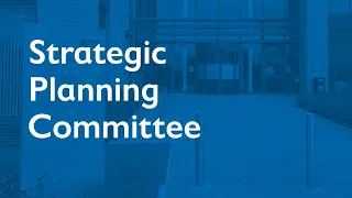 Strategic Planning Committee (consultative meeting) 12 July 2022