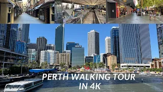 Perth, Western Australia Walking Tour [4K]