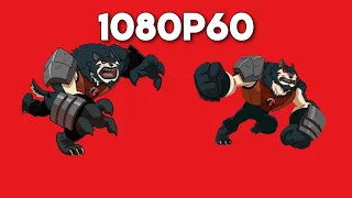 Ben 10 (Reboot): All Bashmouth Transformations (S3-4) (1080P60)