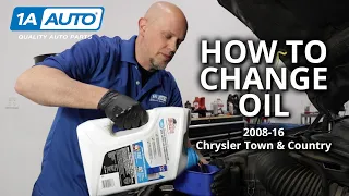 How To Change Oil Yourself on Chrysler Town & Country 5th Gen 2008-16