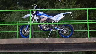 Summer ends so fast 🥲 | Sherco SER 300 twostroke supermoto street riding | wheelies | scrape | 2021