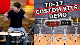 Roland TD-17 Slated Room Collection | TD-17 Custom Kit Expansion with Acoustic Samples