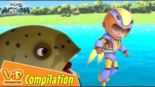 Vir The Robot Boy | Non Stop Action | Cartoon For Kids | Compilation 24