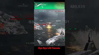 Jl-1 New NuClear missile For Tier2 With Cn Type 096 Vs IJN Yamato. #shorts #shortvideo