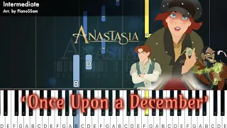[Intermediate] Once Upon a December - Anastasia | Piano Tutorial