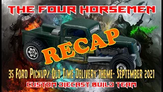 Four Horsemen 35 Ford Pickup Oldtime Delivery Theme September 2021 RECAP