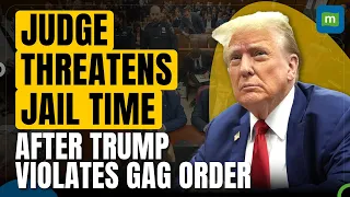 Trump Held In Contempt Again For Violating Gag Order As Judge Threatens Jail Time