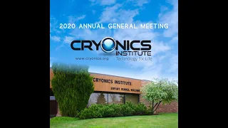 2020 Cryonics Institute Annual General Meeting