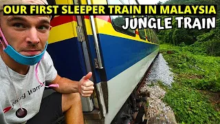 JUNGLE TRAIN & SLEEPER TRAIN Journey to Taman Negara from Kelantan! - MALAYSIA TRAVEL VLOG & GUIDE