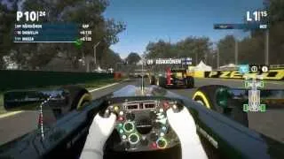 F1 2012 Career mode, career 4, season 1 Australia, Caterham