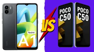 Poco C50 Vs Redmi A1 ।। Top Mobile phones under 7000