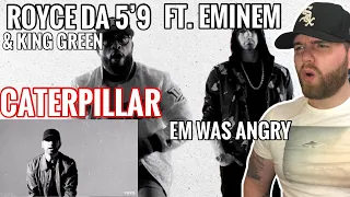 [Industry Ghostwriter] Reacts to: Royce da 5'9" - Caterpillar ft. Eminem, King Green- FIRST LISTEN