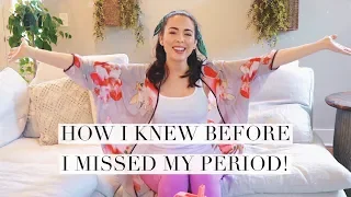 8 EARLY Pregnancy Symptoms: How I knew before I missed my period, BEFORE my BFP!