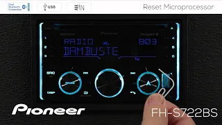 How To - 2 DIN Microprocessor Reset - Pioneer Audio Receivers 2020