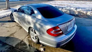 Clk500 v8 muffler delete drive by