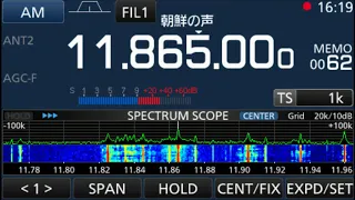 ICOM IC-R8600 朝鮮の声_05262018