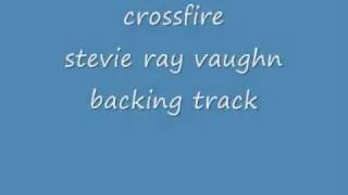 crossfire stevie ray vaughn backing track