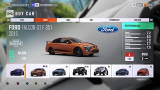 Forza Horizon 3 Full Car List + All DLC Cars