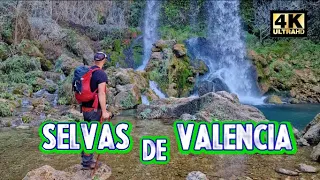 SELVAS de VALENCIA la Cabrentà de Estubeny Cascadas de Anna