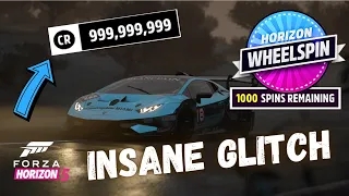 INSANE FORZA HORIZON 5 CREDIT AND WHEELSPIN GLITCH