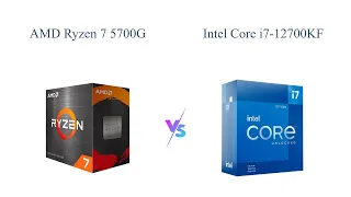 AMD Ryzen 7 5700G vs Intel Core i7-12700KF 🎮 Which Gaming Processor is Better?