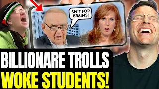 BILLIONAIRE Says Liberal Students 'Have Sh*t For Brains' LIVE On Fox News | PANIC as They Cut FEED