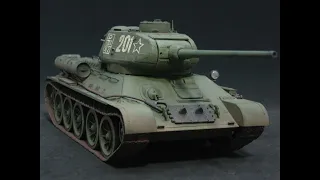 ICM 1/35 T-34/85 1944  SOVIET MEDIUM TANK