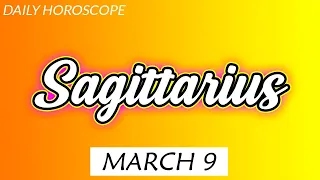 ❎ HOROSCOPE FOR TODAY ❎ SAGITTARIUS DAILY HOROSCOPE TODAY March 9 2023 ❎ tarot horoscope