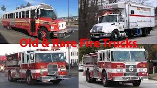 Fire Trucks Responding Compilation #8: Old & Rare