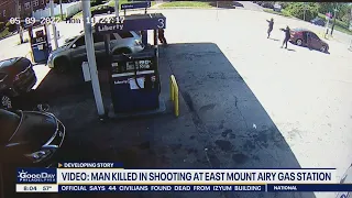 Man killed in shooting at East Mount Airy gas station
