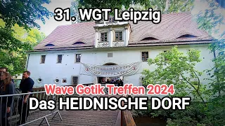 HEIDNISCHES DORF und WIKINGER LAGER zum 31. WAVE GOTIK TREFFEN 2024 - LEIPZIG Germany