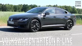 2017 VW Arteon Fahrbericht Review Fahreindruck Meinung Kritik Voice over Cars Tech Check