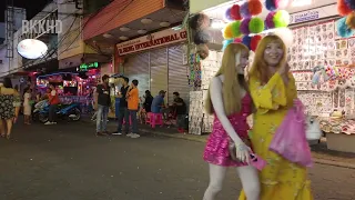 Pattaya Walking Street Scenes After Midnight