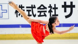 フィギュアスケート女子シングル無級クラス(大会初出場/小学生)