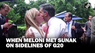 Rishi Sunak, Giorgia Meloni held talks in New Delhi on sidelines of G20 Summit