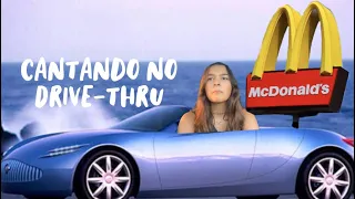 fazendo pedido no MC Donalds cantando :)