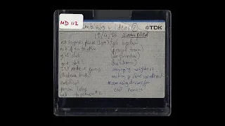Radiohead - Motion Picture Soundtrack (early demo Minidisc MD112)