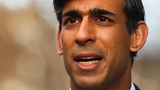 'Many families and businesses are experiencing hardship,' says Rishi Sunak as economy shrinks 9.9pc