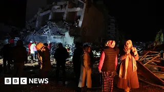 Rescuers work through night after Turkey and Syria earthquake kills thousands – BBC News