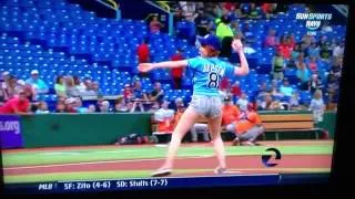 Carly Rae jepsen fail first pitch